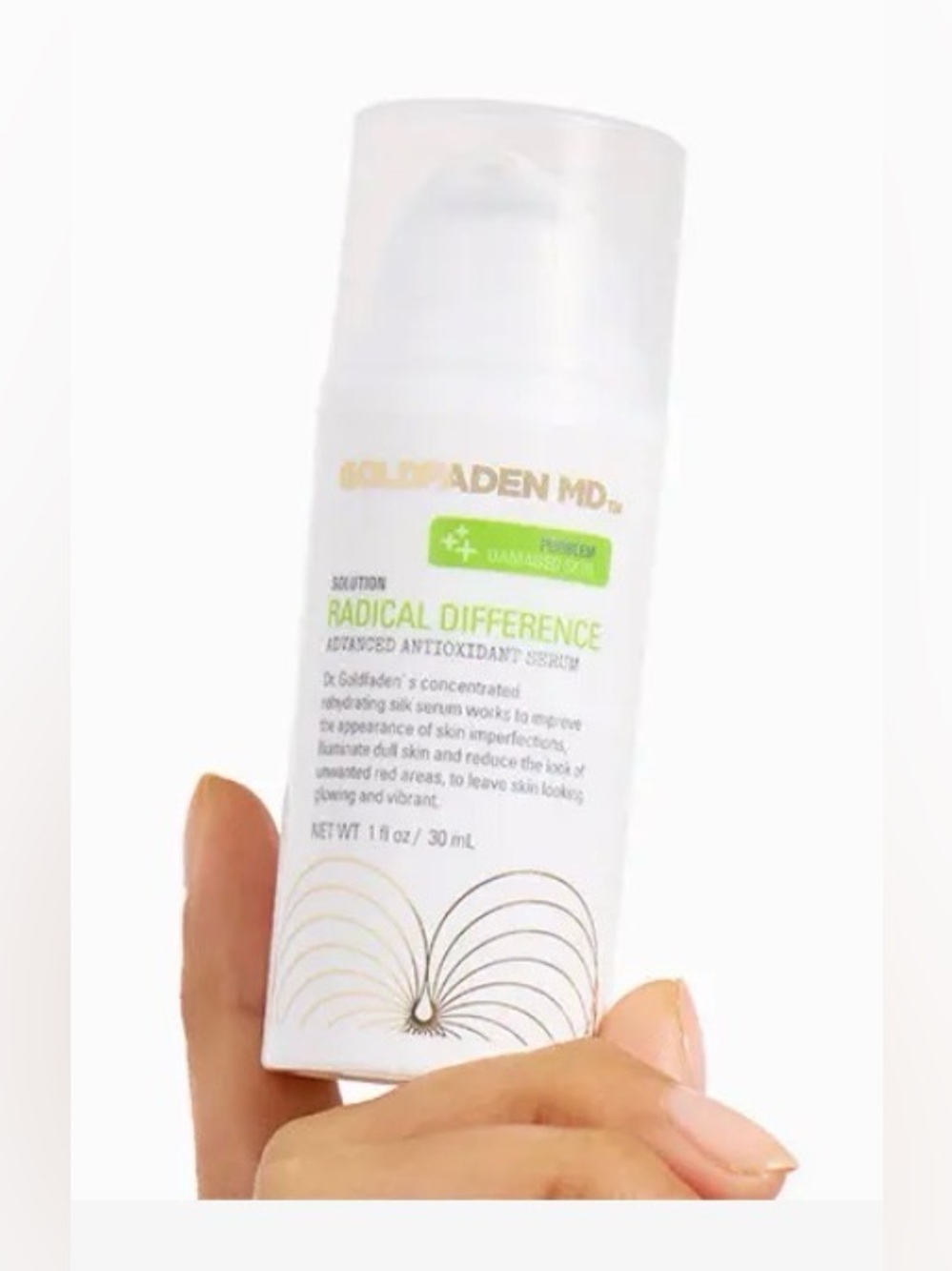 🌟 GoldFaden MD Radical Difference Antioxidant Serum